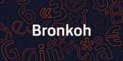 Bronkoh font download