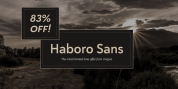 Haboro Sans font download