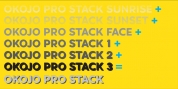 Okojo Pro Stack font download