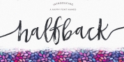 Halfback font download