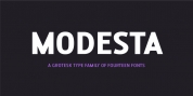 Modesta font download