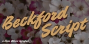 Beckford Script font download