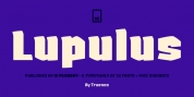 Lupulus font download
