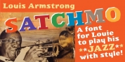 Satchmo font download