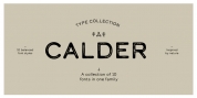 Calder font download
