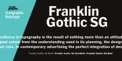 Franklin Gothic SG font download