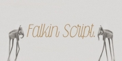 Falkin Script font download
