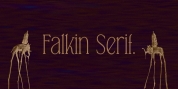 Falkin Serif font download