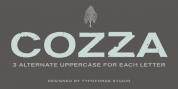 Cozza font download