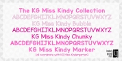 KG Miss Kindy Collection font download