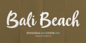 Bali Beach font download
