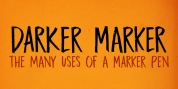 Darker Marker font download