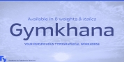 Gymkhana font download