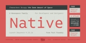 Native font download