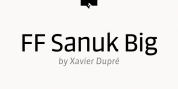 FF Sanuk Big Pro font download