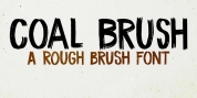 Coal Brush font download