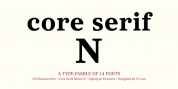 Core Serif N font download