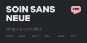 Soin Sans Neue font download