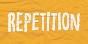 Repetition font download