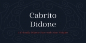 Cabrito Didone font download