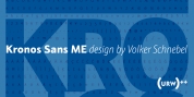 Kronos Sans ME font download