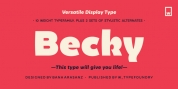 Becky font download