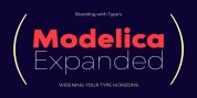 Bw Modelica Expanded font download