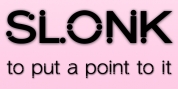 Slonk font download