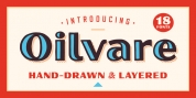 Oilvare font download