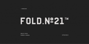 Fold No.21 Mono font download