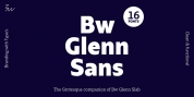 Bw Glenn Sans font download