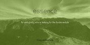 essence font download