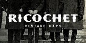 Ricochet Caps font download