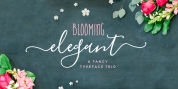 Blooming Elegant font download