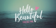 Hello Beautiful font download