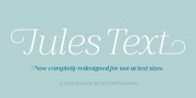 Jules Text font download