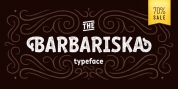 RF Barbariska font download