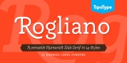 Rogliano font download