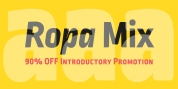 Ropa Mix Pro font download