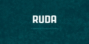 Ruda font download