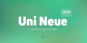 Uni Neue font download