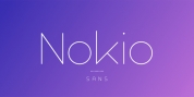 Nokio Sans font download