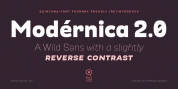 Modérnica font download