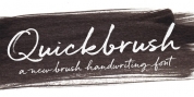 Quickbrush font download