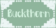 Buckthorn font download