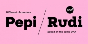 Pepi/Rudi font download