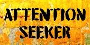 Attention Seeker font download