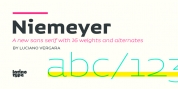 Niemeyer font download