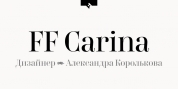 FF Carina font download