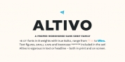 Altivo font download